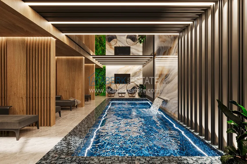 Новый проект роскошной резиденции в престижном районе Алтынташ - Анталья 38 