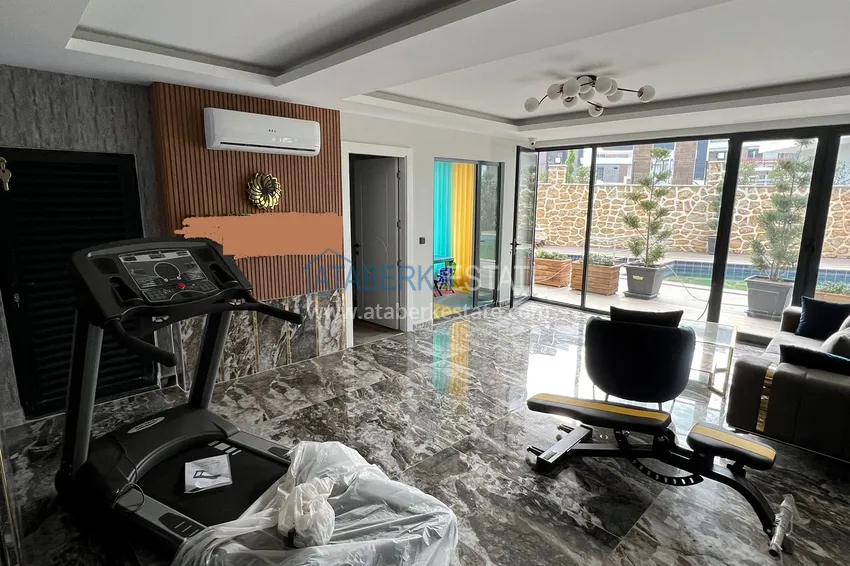 Квартира 1+1 с мебелью в районе, открытом для ВНЖ – Оба, Алания 13 