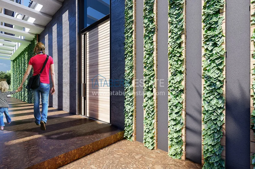 Новый проект резиденции сегмента комфорт в центре Алании, район пляжа Клеопатра 12 