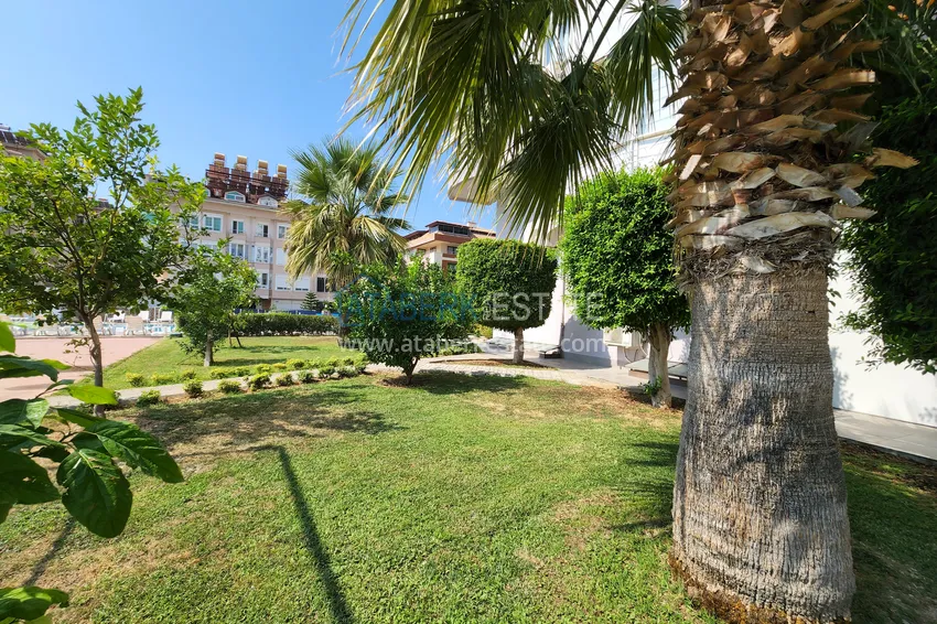 Квартира 2+1 с мебелью и видом на море в комплексе с инфраструктурой, район Оба – Алания 10