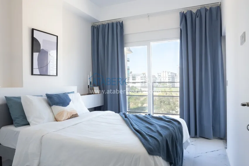 Приобрести Квартира 1+1 меблированная с дизайнерским интерьером в новостройке, район Авсаллар – Алания. Подходит для краткосрочной аренды 11 