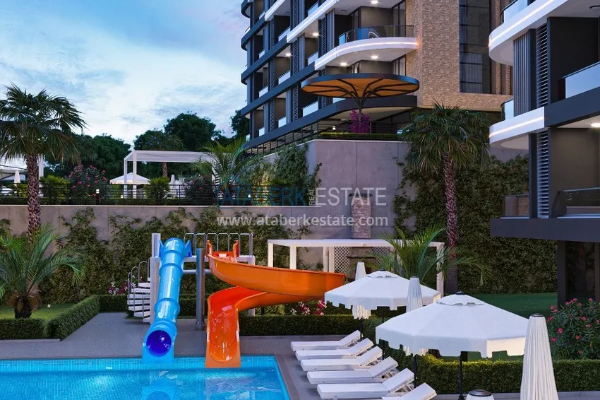 Квартира напрямую от инвестора в комплексе на этапе строительства в районе Оба, Алания 11 