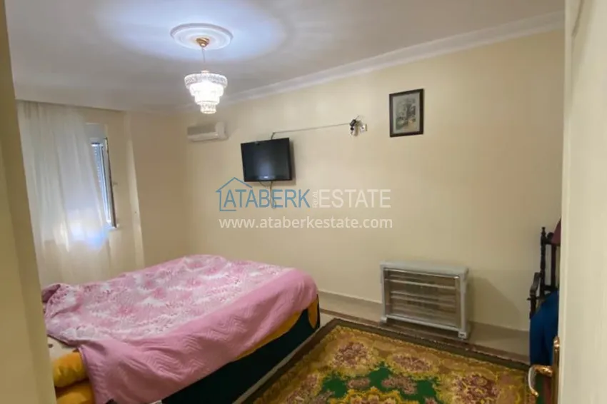 Приобрести Трехкомнатная квартира с мебелью в 100 метрах от моря – Алания, район Тосмур 11 