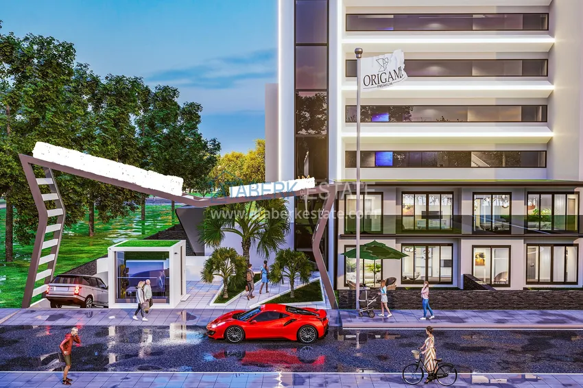 Новый проект роскошной резиденции в престижном районе Алтынташ - Анталья 11 