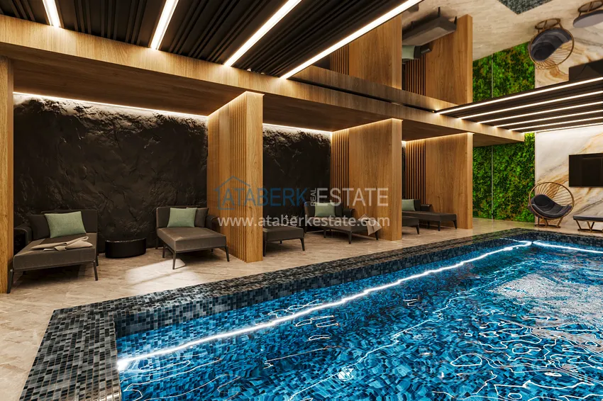 Новый проект роскошной резиденции в престижном районе Алтынташ - Анталья 39 