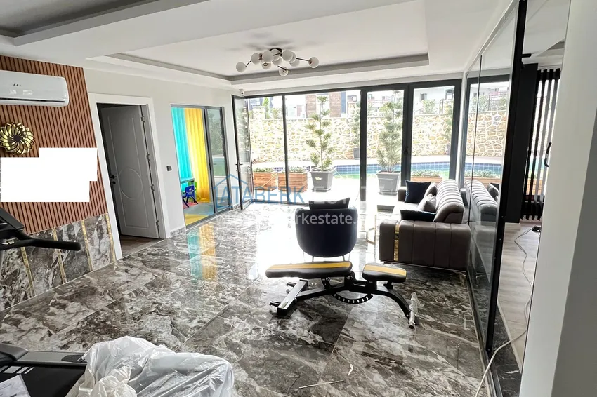 Квартира 1+1 с мебелью в районе, открытом для ВНЖ – Оба, Алания 14 