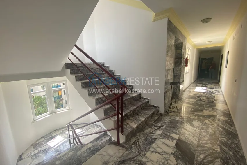 Пентхаус-дуплекс 4+1 меблированный с видом на море, горы и историческую крепость, центр Алании 12 