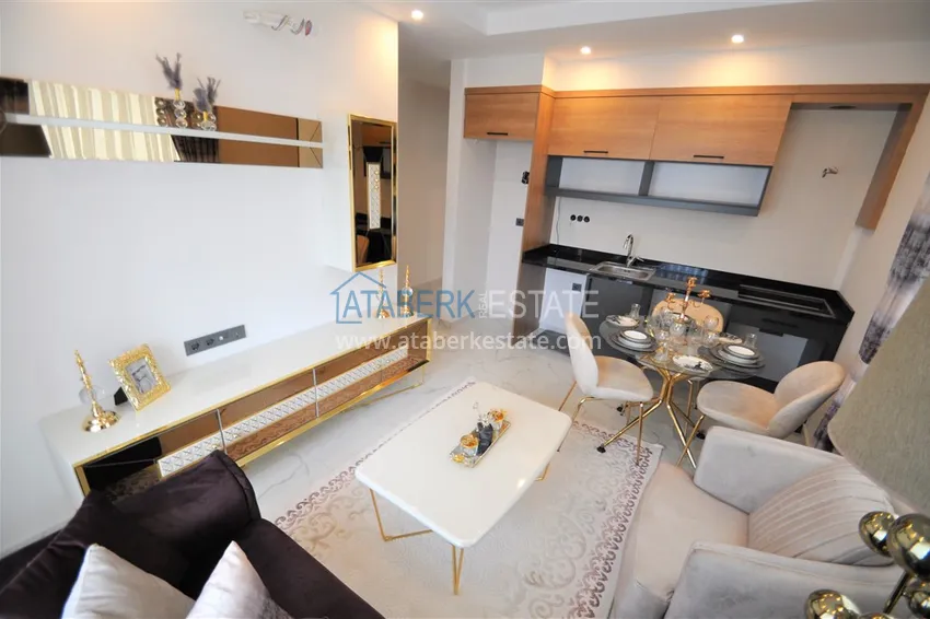 Приобрести Квартиры и пентхаусы в районе Махмутлар в роскошном комплексе сегмента класса- люкс 23 