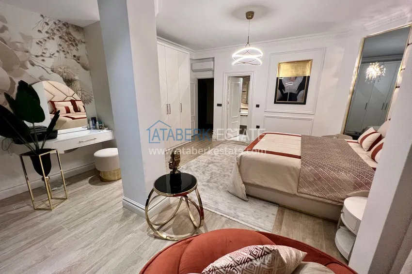 Приобрести Видовая двухэтажная вилла с роскошной мебелью и видом на море, район Махмутлар – Алания 13