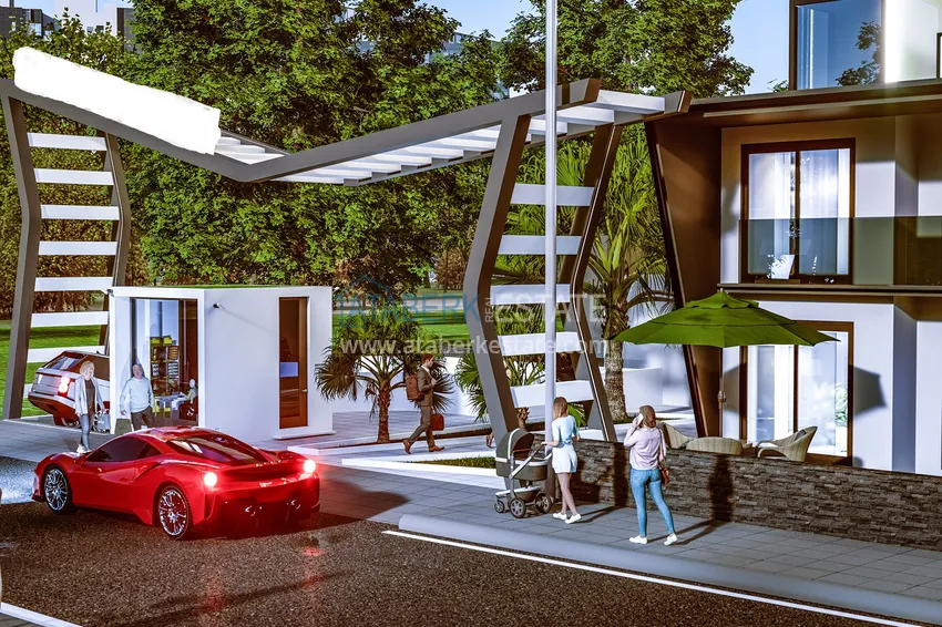 Новый проект роскошной резиденции в престижном районе Алтынташ - Анталья 12 