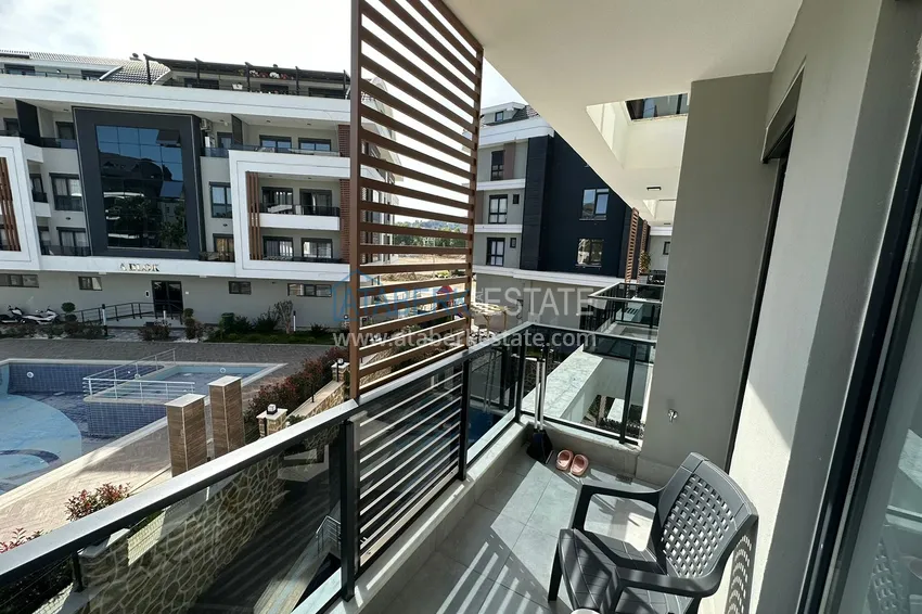 Приобрести Квартира 1+1 с мебелью в районе, открытом для ВНЖ – Оба, Алания 12 