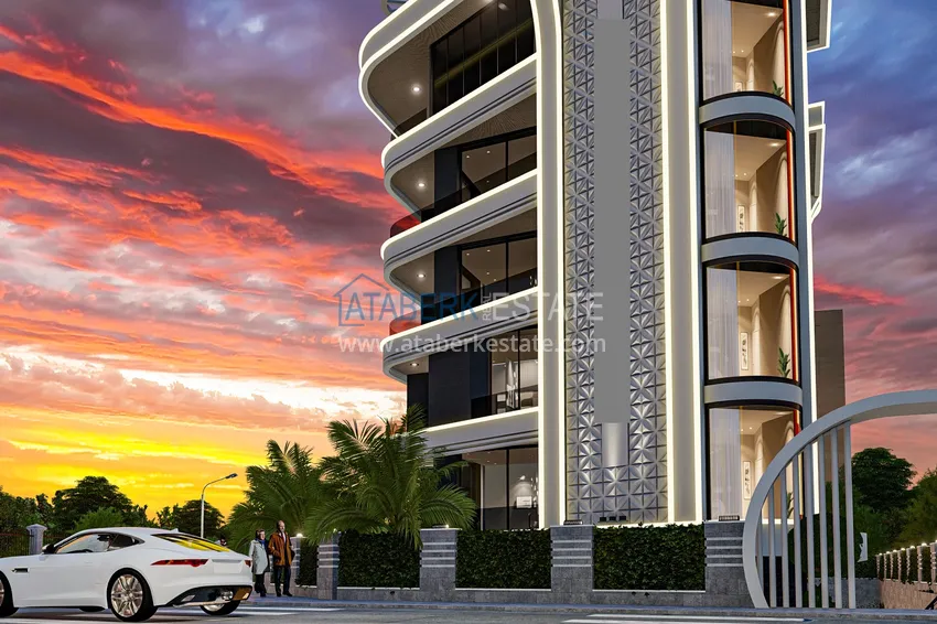 Проект реновации! Новый проект Off-plan в центре Алании, район пляжа Клеопатра 13 