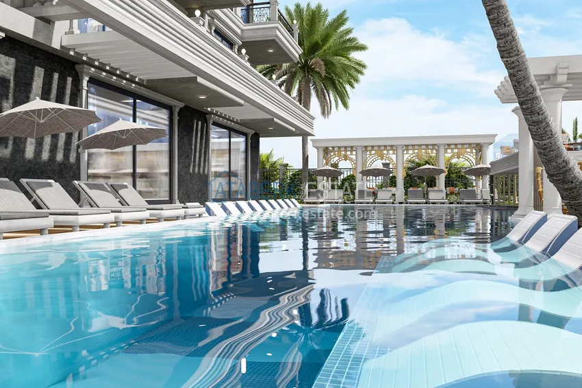 Резиденция в центре Алании на этапе проекта – квартиры по минимальным стартовым ценам 13 