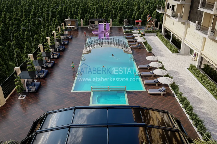 Новый инвестиционный проект на этапе строительства в Махмутларе – Алания 13 