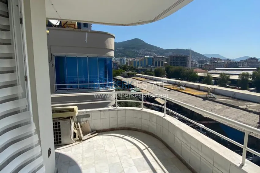 Приобрести Аренда двухкомнатной квартиры в центре Алании с видом на горы №17 12 