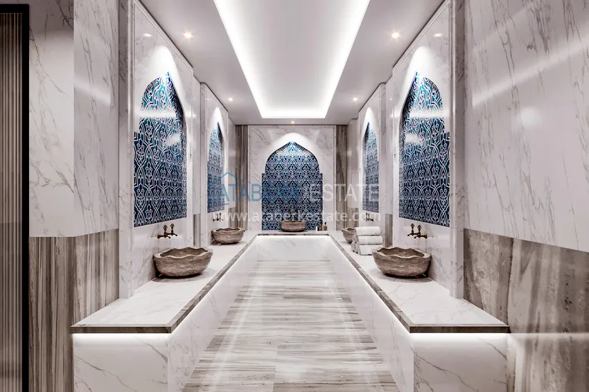 Новый проект роскошной резиденции в престижном районе Алтынташ - Анталья 41 