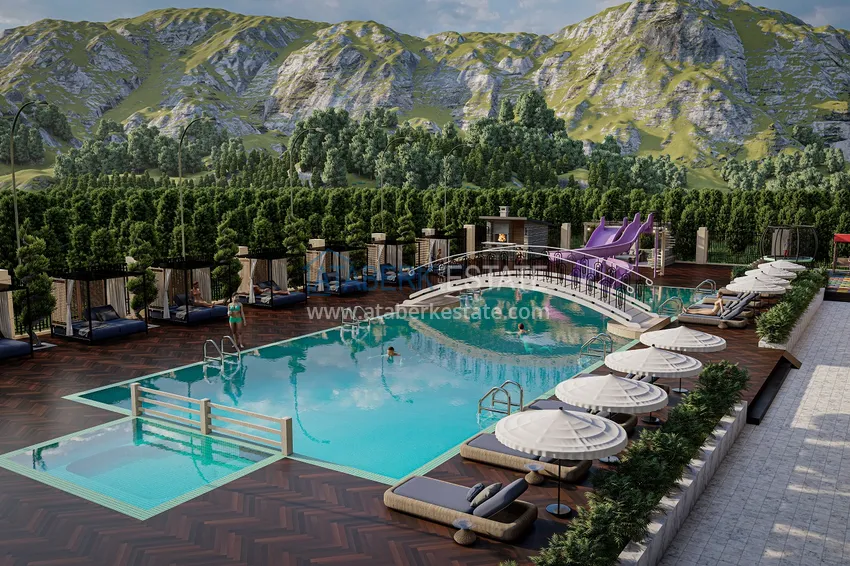 Новый инвестиционный проект на этапе строительства в Махмутларе – Алания 14 