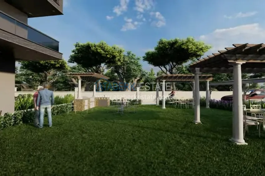 Новый проект современного жилого комплекса в районе Оба, Алания 15 