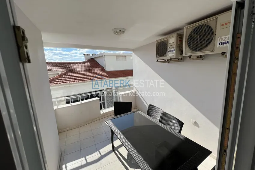 Приобрести Квартира 2+1 с мебелью и видом на море в комплексе с инфраструктурой, район Оба – Алания 13