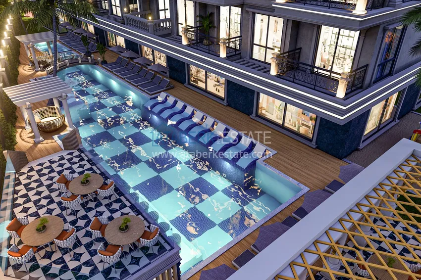 Резиденция в центре Алании на этапе проекта – квартиры по минимальным стартовым ценам 16 