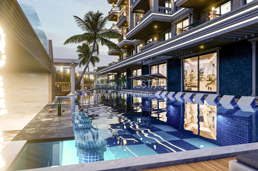 Резиденция в центре Алании на этапе проекта – квартиры по минимальным стартовым ценам 17 