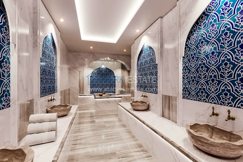 Новый проект роскошной резиденции в престижном районе Алтынташ - Анталья 42 