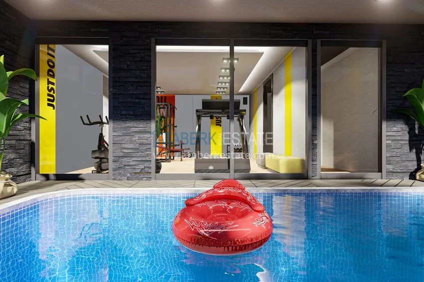 Проект реновации! Новый проект Off-plan в центре Алании, район пляжа Клеопатра 15 