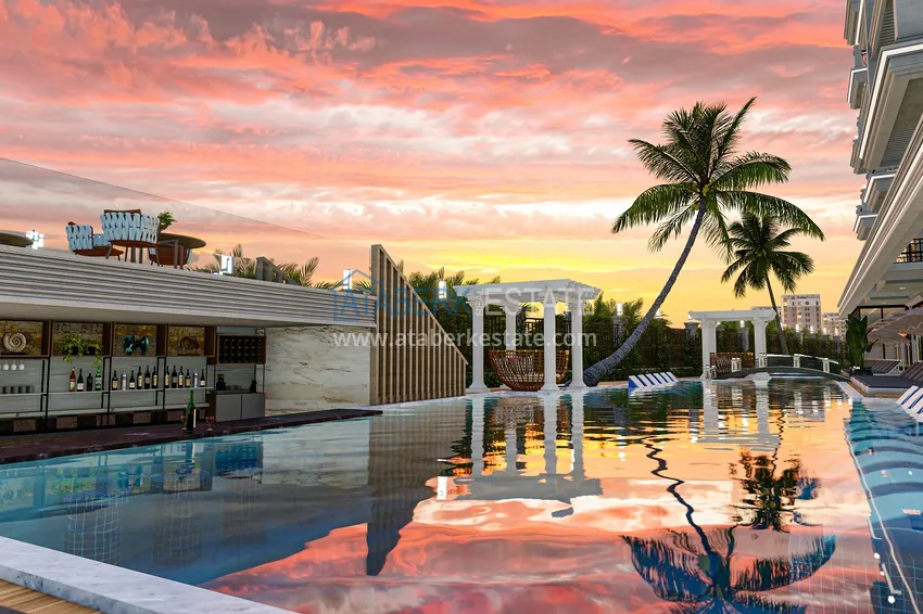 Резиденция в центре Алании на этапе проекта – квартиры по минимальным стартовым ценам 18 