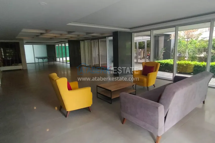 Недвижимость под ВНЖ. Трехкомнатная квартира с видом на горы в молодой резиденции в 50 метрах от моря - центр Алании  14 