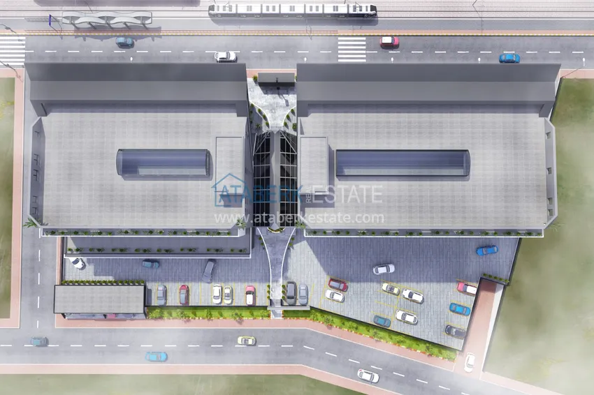 Современный бизнес-центр в активном деловом районе города – Муратпаша 15