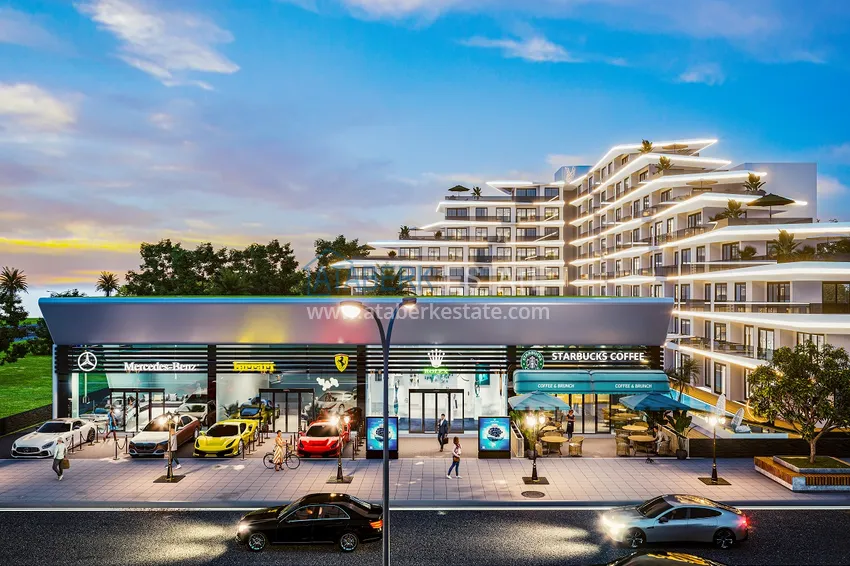 Новый проект роскошной резиденции в престижном районе Алтынташ - Анталья 15 