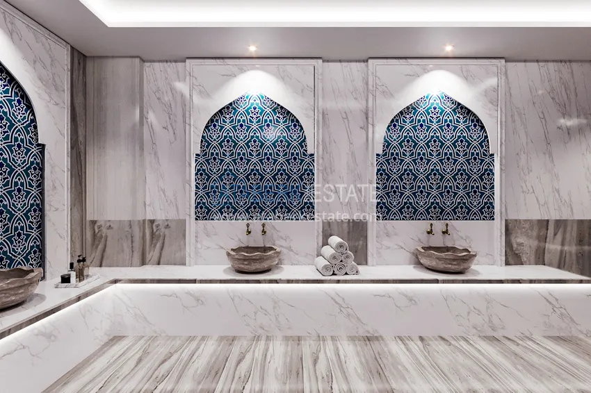 Новый проект роскошной резиденции в престижном районе Алтынташ - Анталья 43 