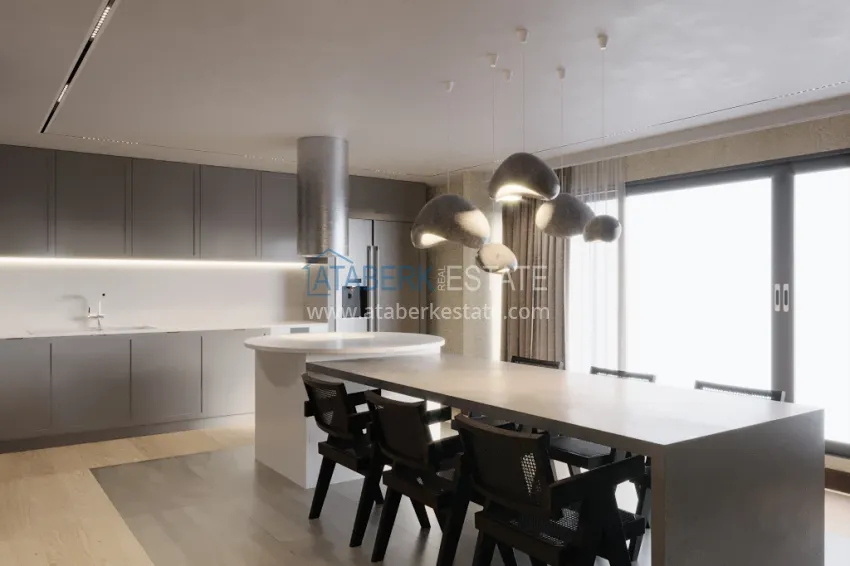 Приобрести Эксклюзивный проект частной виллы в центре Алании 8 