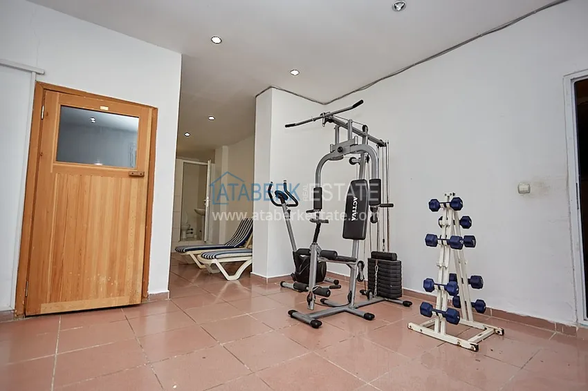 Квартира 2+1 с мебелью и видом на море в комплексе с инфраструктурой, район Оба – Алания 15