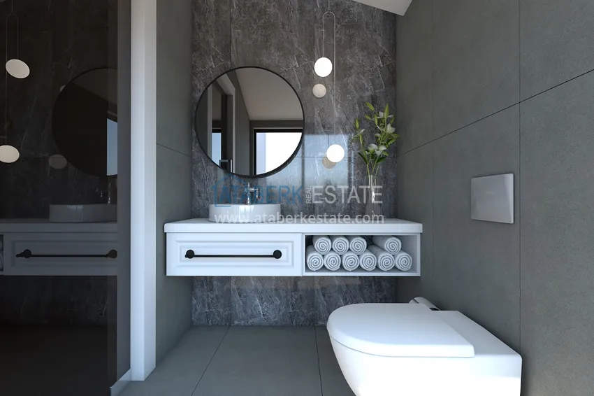 Приобрести Жилой комплекс премиум-класса на первой береговой линии в районе Махмутлар, Алания 34 