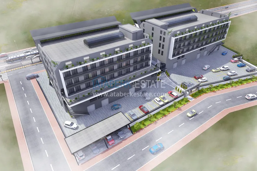 Современный бизнес-центр в активном деловом районе города – Муратпаша 16