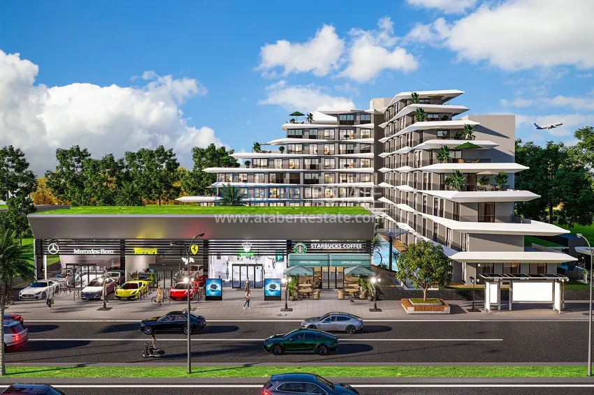 Новый проект роскошной резиденции в престижном районе Алтынташ - Анталья 16 