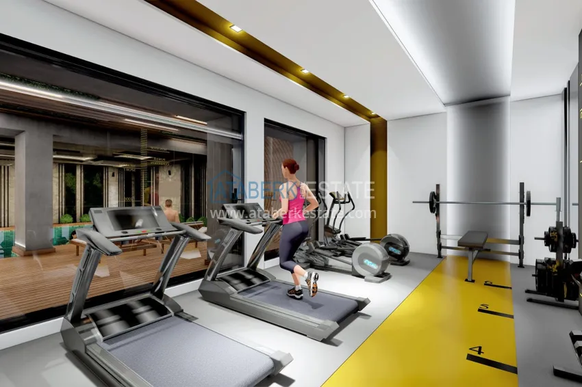 Новый инвестиционный проект жилого комплекса в Авсалларе с закрытой благоустроенной территорией 17 