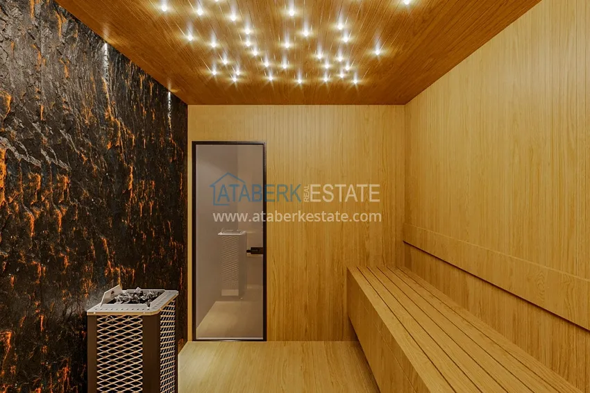 Новый проект роскошной резиденции в престижном районе Алтынташ - Анталья 45 