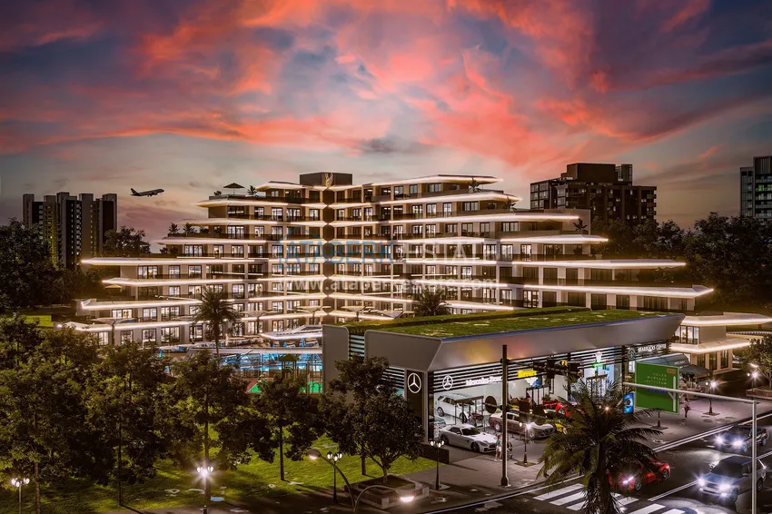 Новый проект роскошной резиденции в престижном районе Алтынташ - Анталья 17 