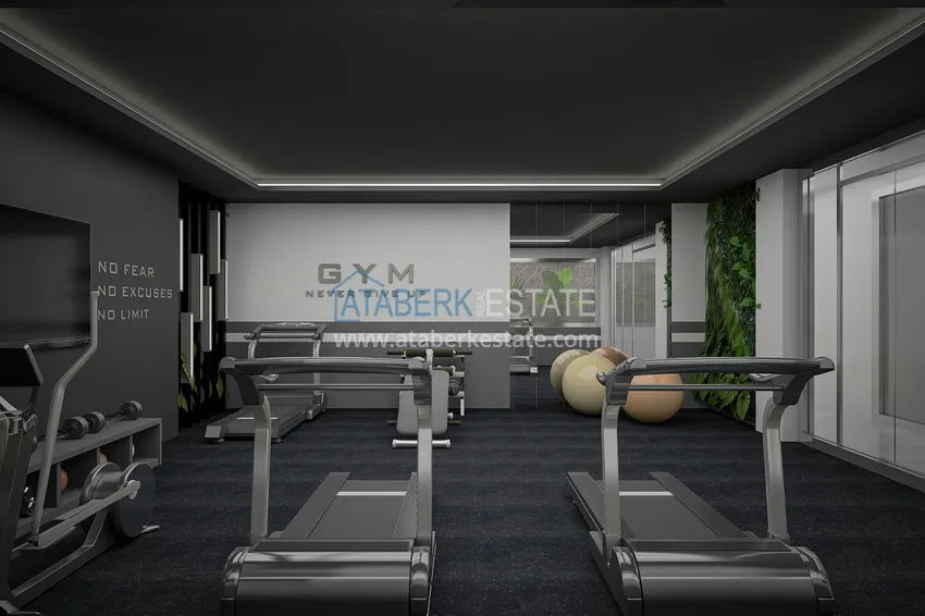 Новый проект жилого комплекса комфорт-класса в 280 метрах от моря – Алания, Каргыджак 19 