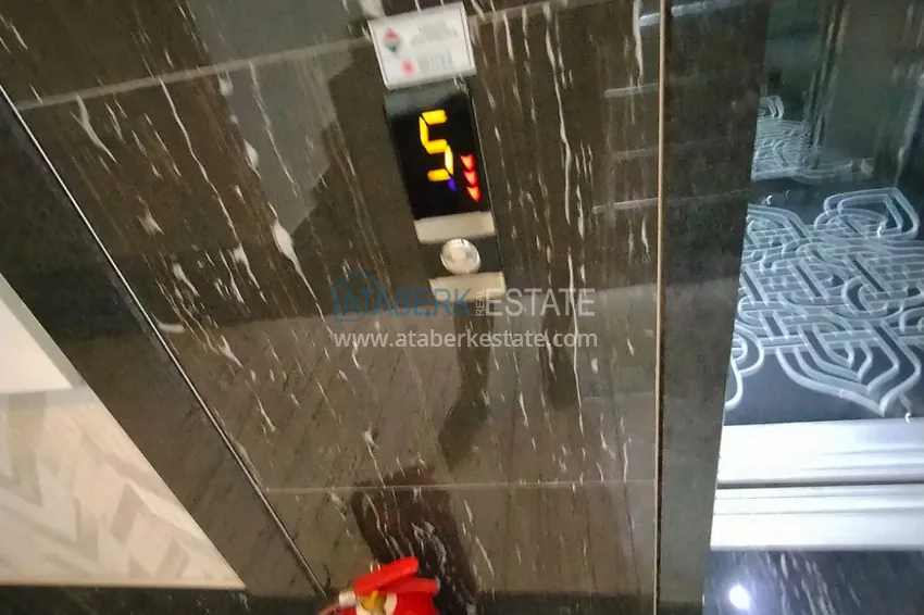 Недвижимость под ВНЖ. Трехкомнатная квартира с видом на горы в молодой резиденции в 50 метрах от моря - центр Алании  18 