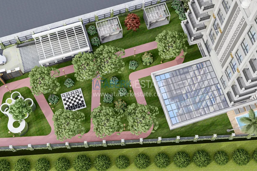 Резиденция в центре Алании на этапе проекта – квартиры по минимальным стартовым ценам 21 