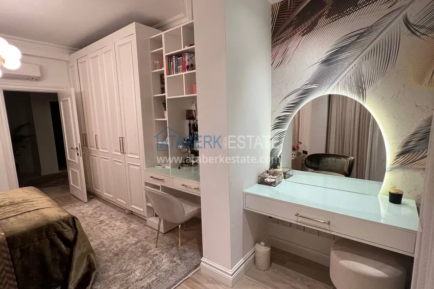 Приобрести Видовая двухэтажная вилла с роскошной мебелью и видом на море, район Махмутлар – Алания 19