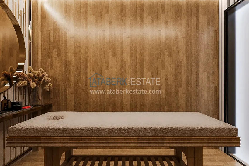 Новый проект роскошной резиденции в престижном районе Алтынташ - Анталья 47 