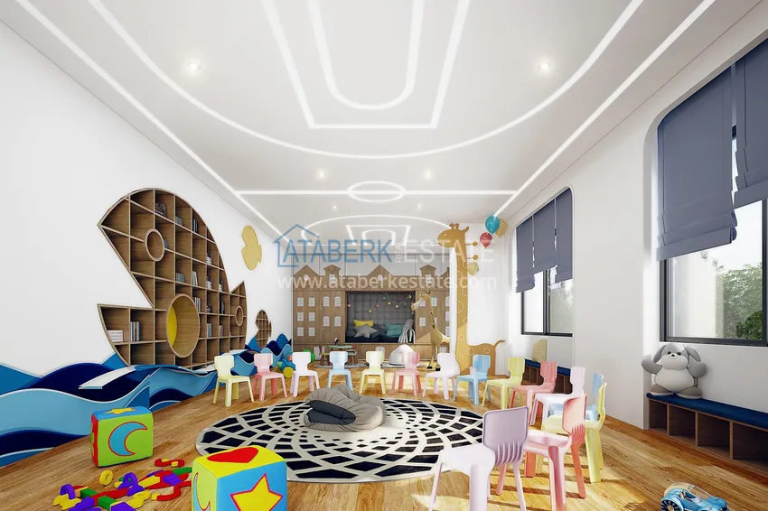 Квартира 1+1 от инвестора в жилом комплексе на этапе строительства, район Махмутлар, Алания, 60 кв.м, 5 этаж 14 