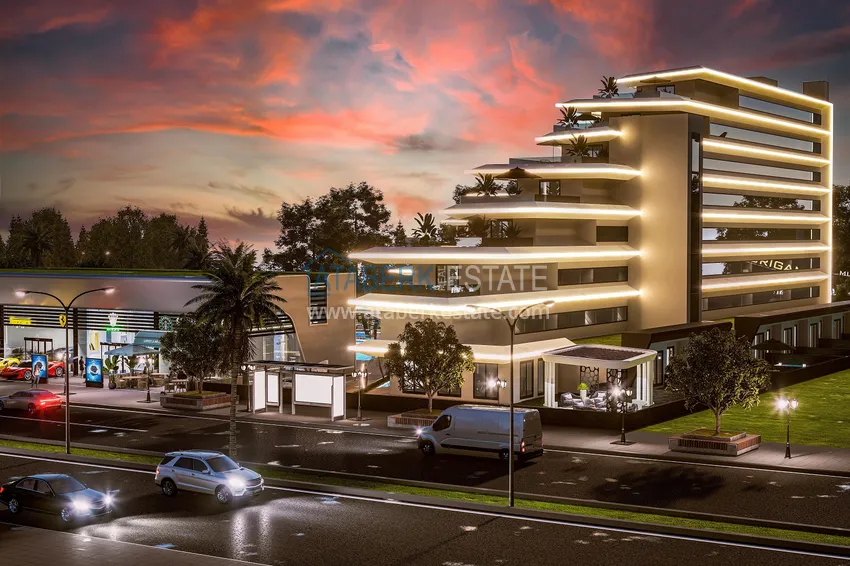 Новый проект роскошной резиденции в престижном районе Алтынташ - Анталья 19 