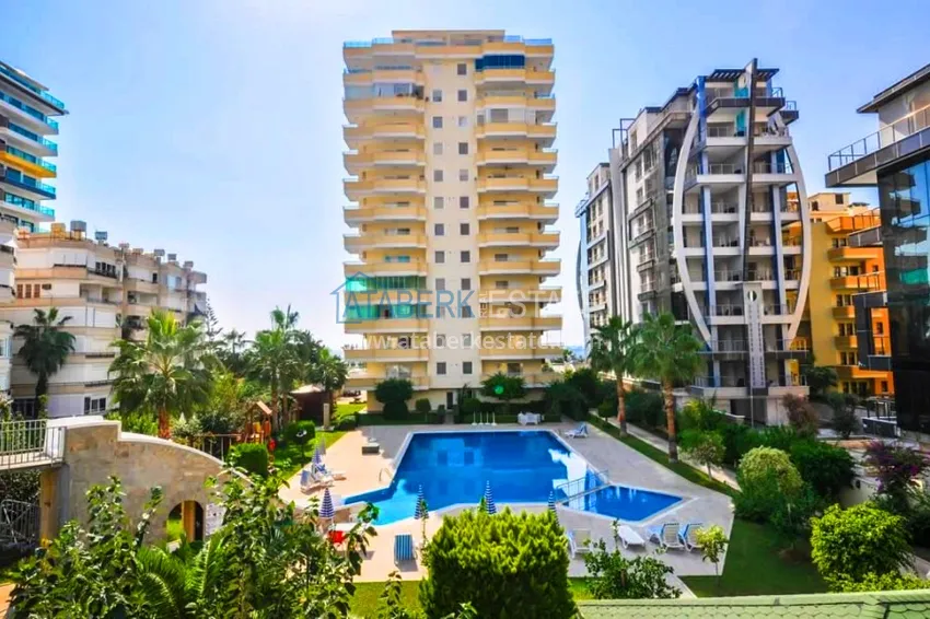 Квартира 2+1 «под ключ» на первой береговой линии с прямым видом на море – Алания, Махмутлар. Подходит для гражданства 2