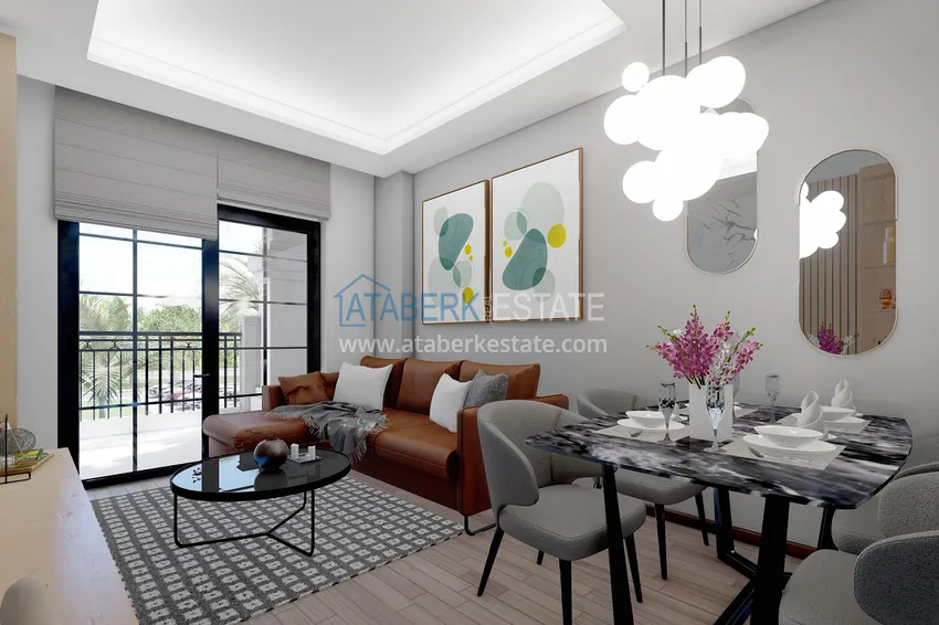 Приобрести Новый проект резиденции в центре Алании – 100 метров от пляжа Кейкубат 7 