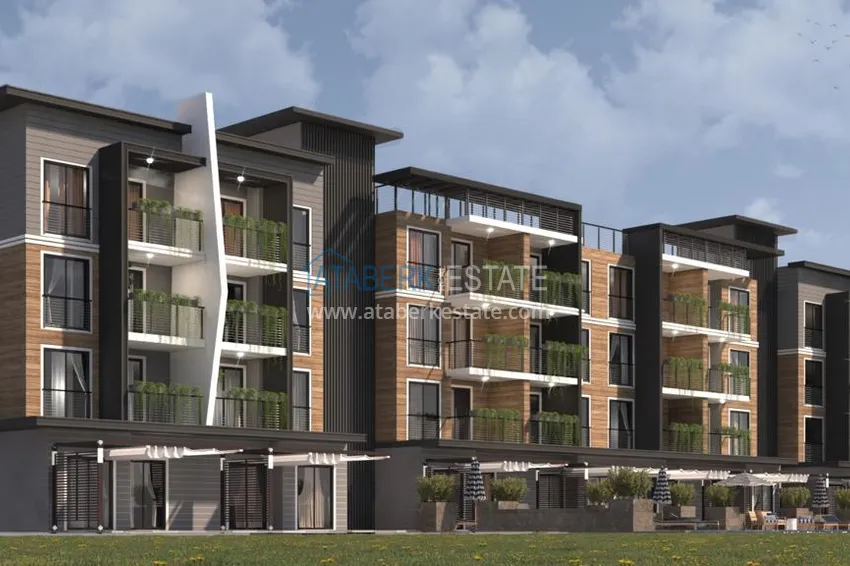 Инвестиционная недвижимость в строящемся комплексе в Анталии, район Алтынташ 5 